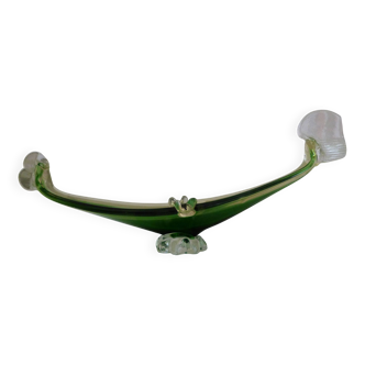 Murano glass gondola ashtray (Italy)
