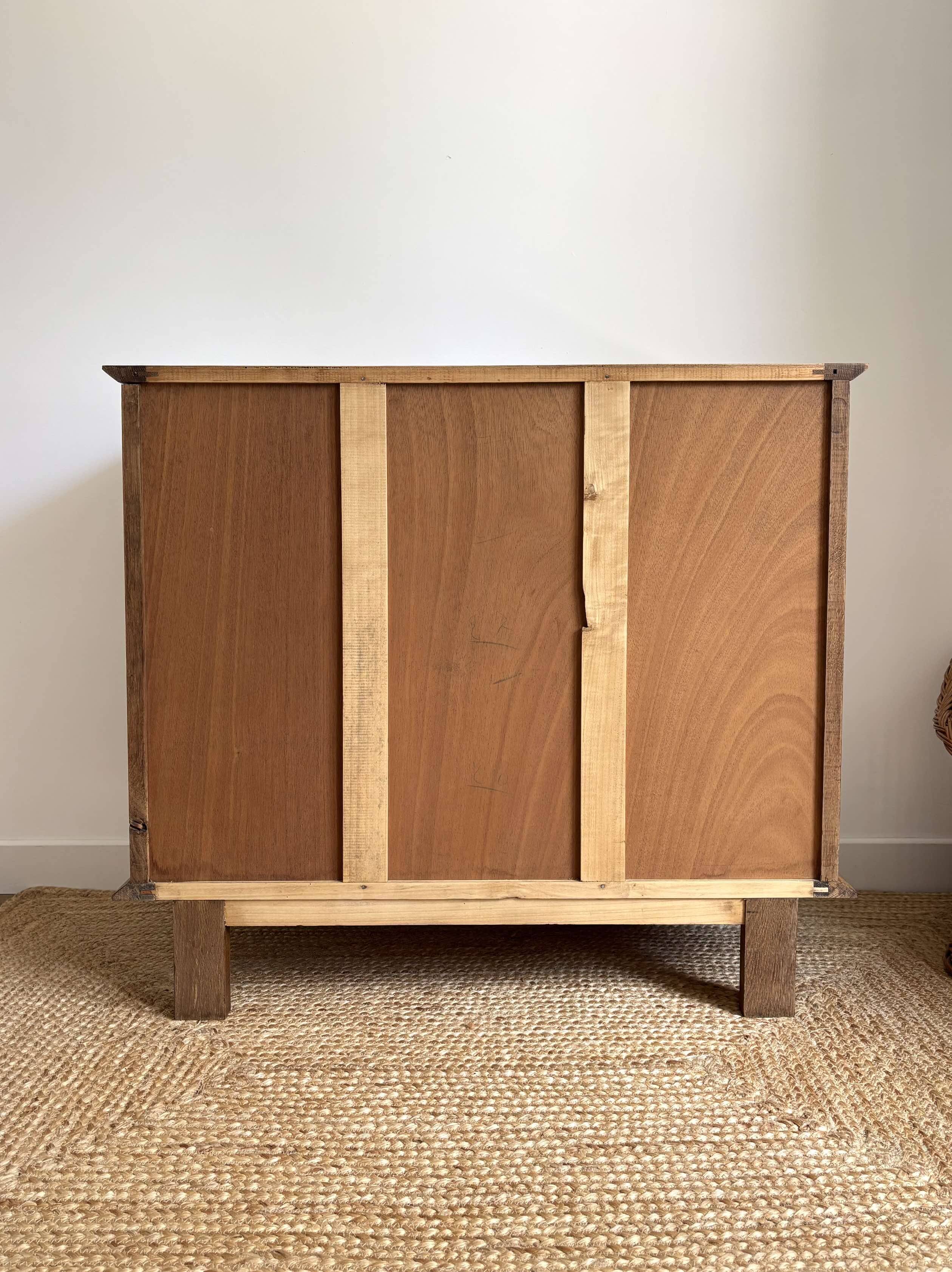 Vintage Scandinavian design commode from the 1950s.