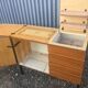 Commode et ancien meuble à couture vintage