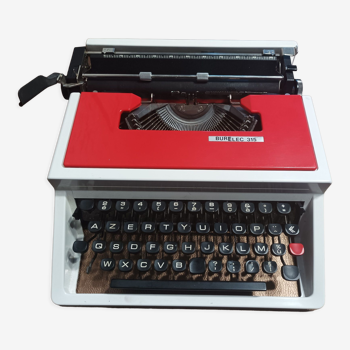 Burelec 315 typewriter vintage 1970s