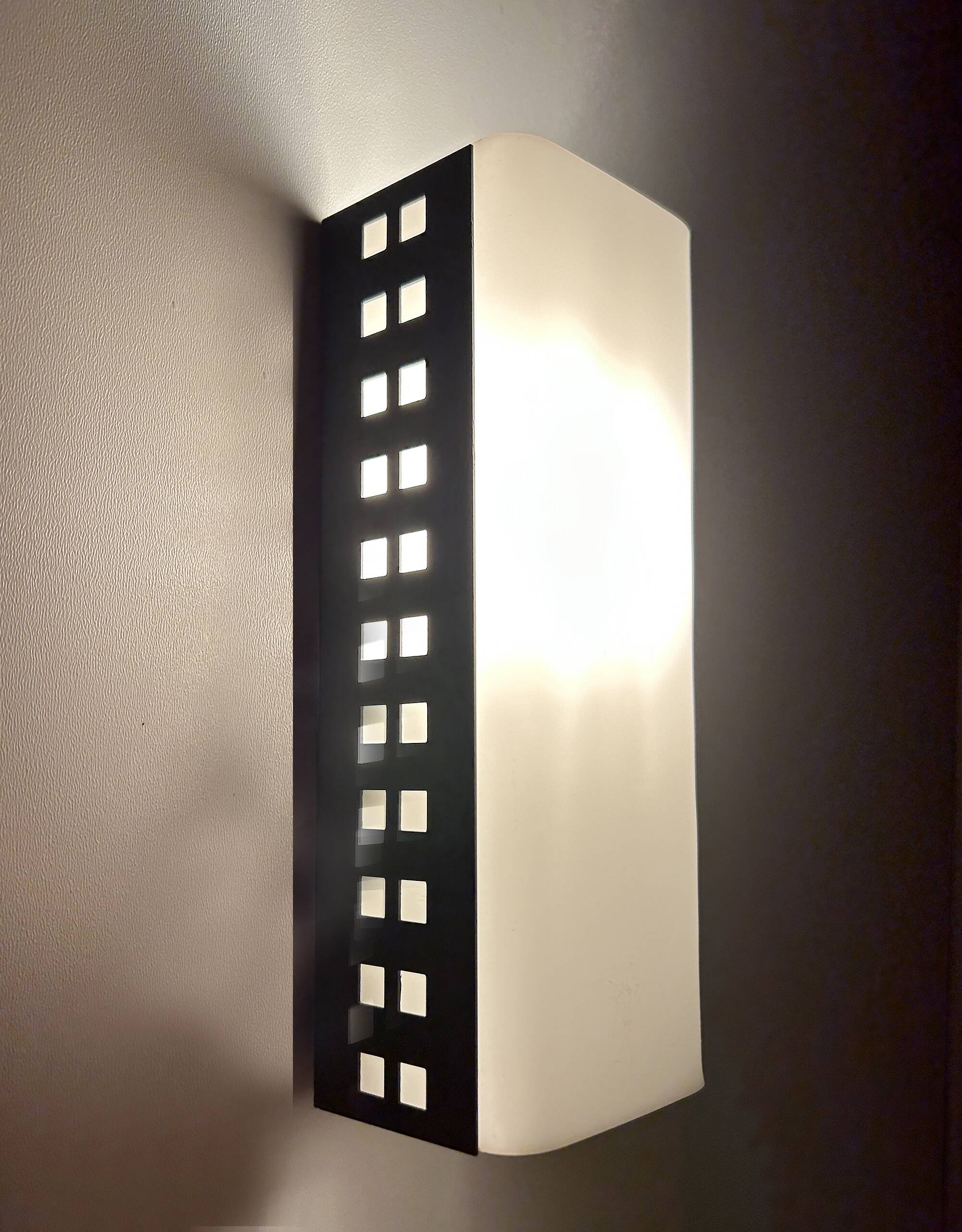 Pair Vintage Modernist Sconces