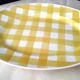 Large serving dish Digoin Sarreguemines Scottish model