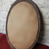Vintage oval mirror, 93x62 cm