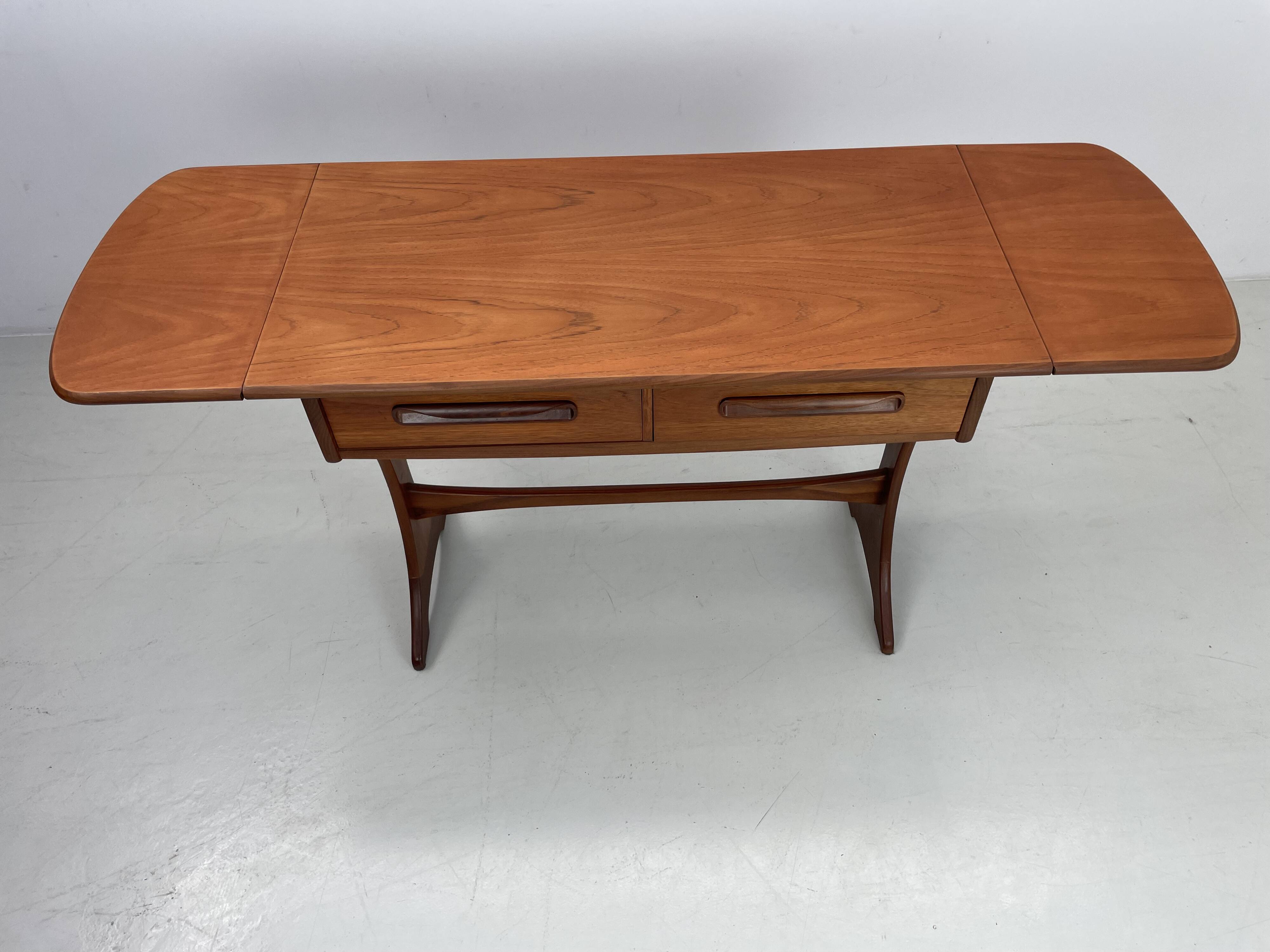 Vintage rare desk by G-Plan design Victor Wilkins 1960's