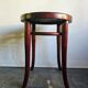 Antique Trieste Bentwood Stool 1920s Österreich Beech Wood Thonet St