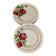 Set of 7 deep plates K&G Lunéville model Yvonne