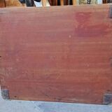 Old mail organizer with curtain