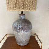 Vintage glazed ceramic lamp