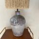 Vintage glazed ceramic lamp