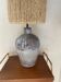 Lampe en céramique émaillée vintage