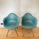 2 Vitra armchairs by Eames