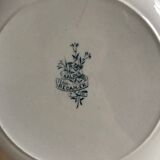 Lot of 8 flat plates made of iron earth