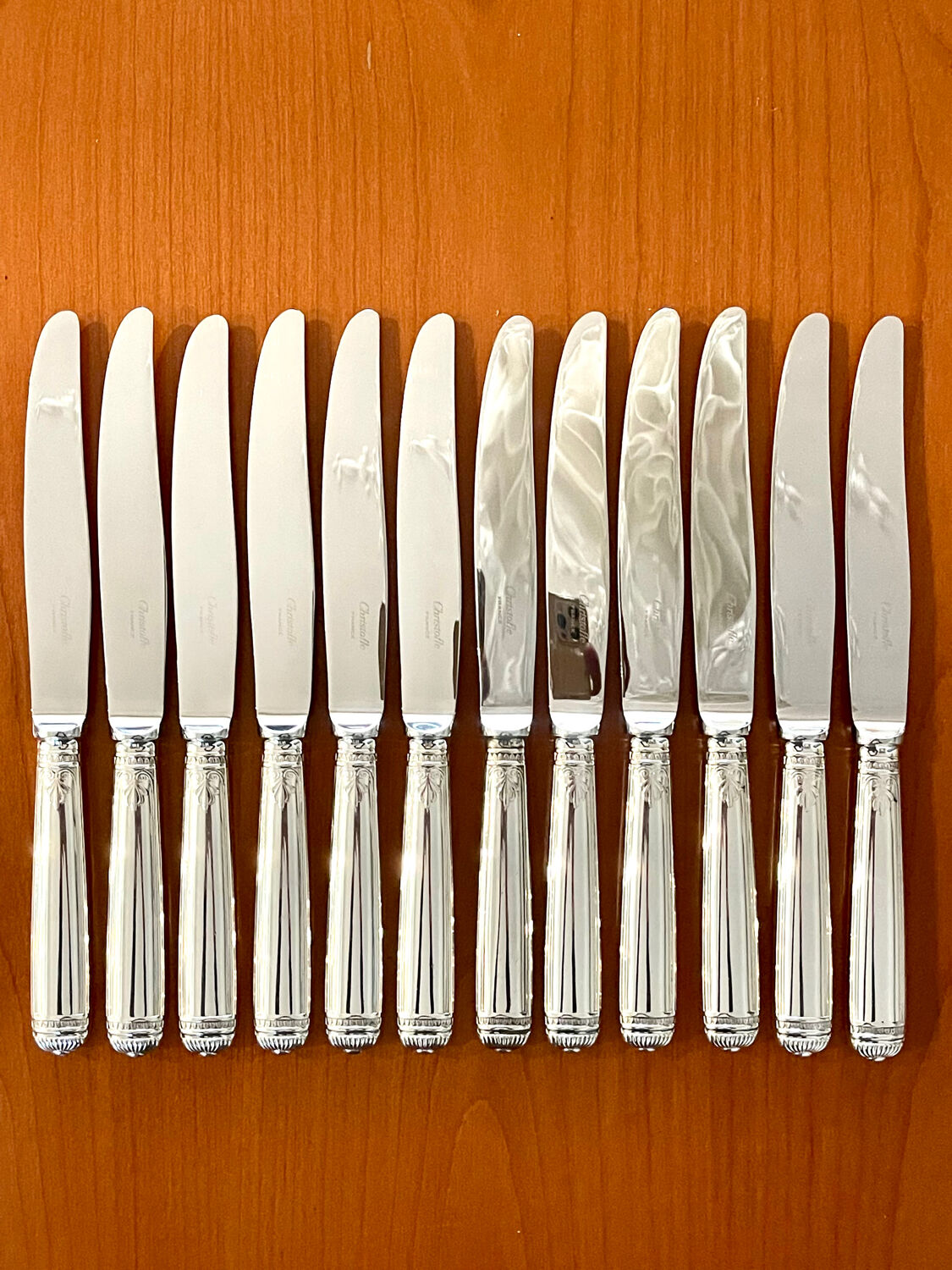 Christofle Malmaison 48-piece flatware set in very good condition
