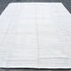 Tapis kilim vintage rayé Off-White