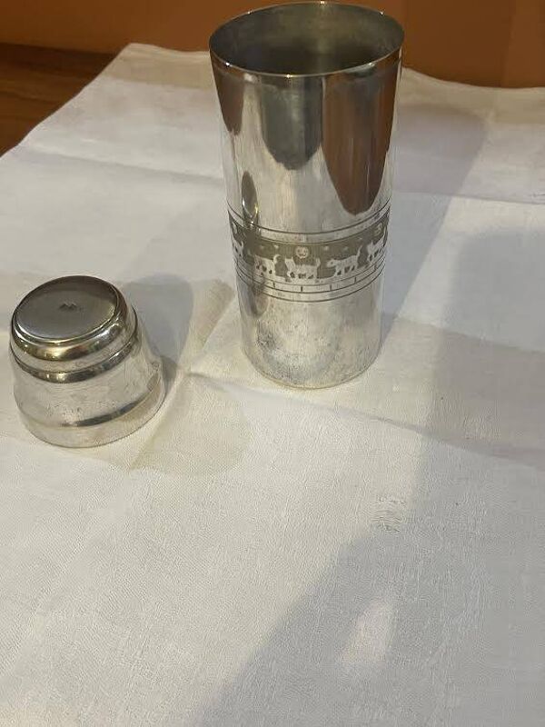 Petit vase argenterie poiçonnée