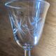 Set de 10 verres à vin gravés