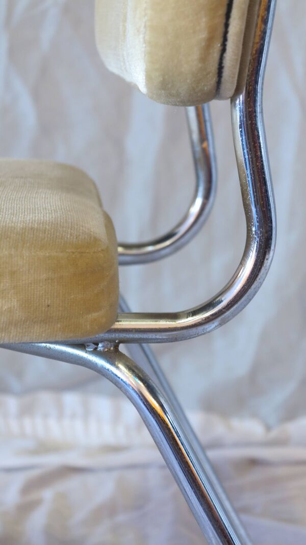 Paire de chaises de bureau ou de salon vintage