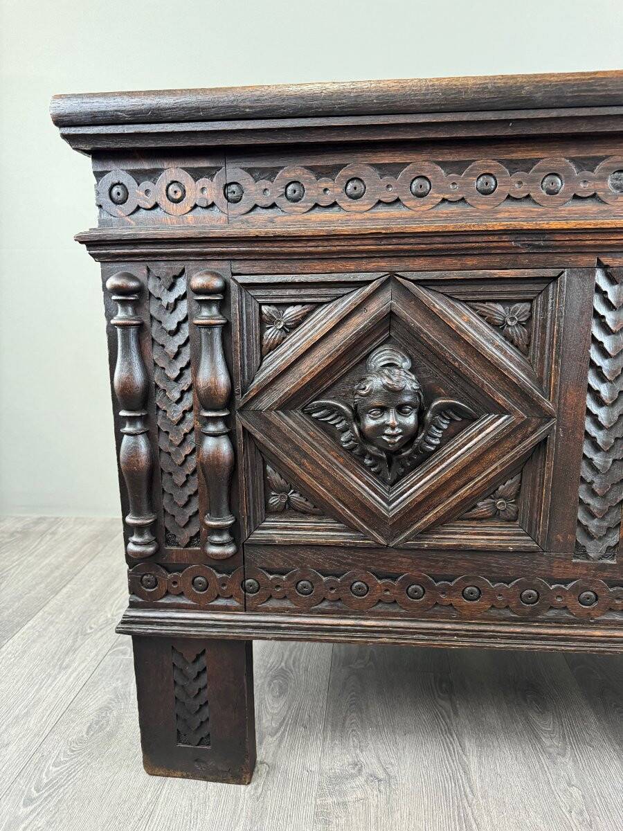 Antique Neo-Renaissance chest, 19th century