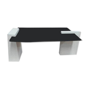 Table basse en verre