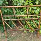 Bamboo and rattan headboard: Vintage