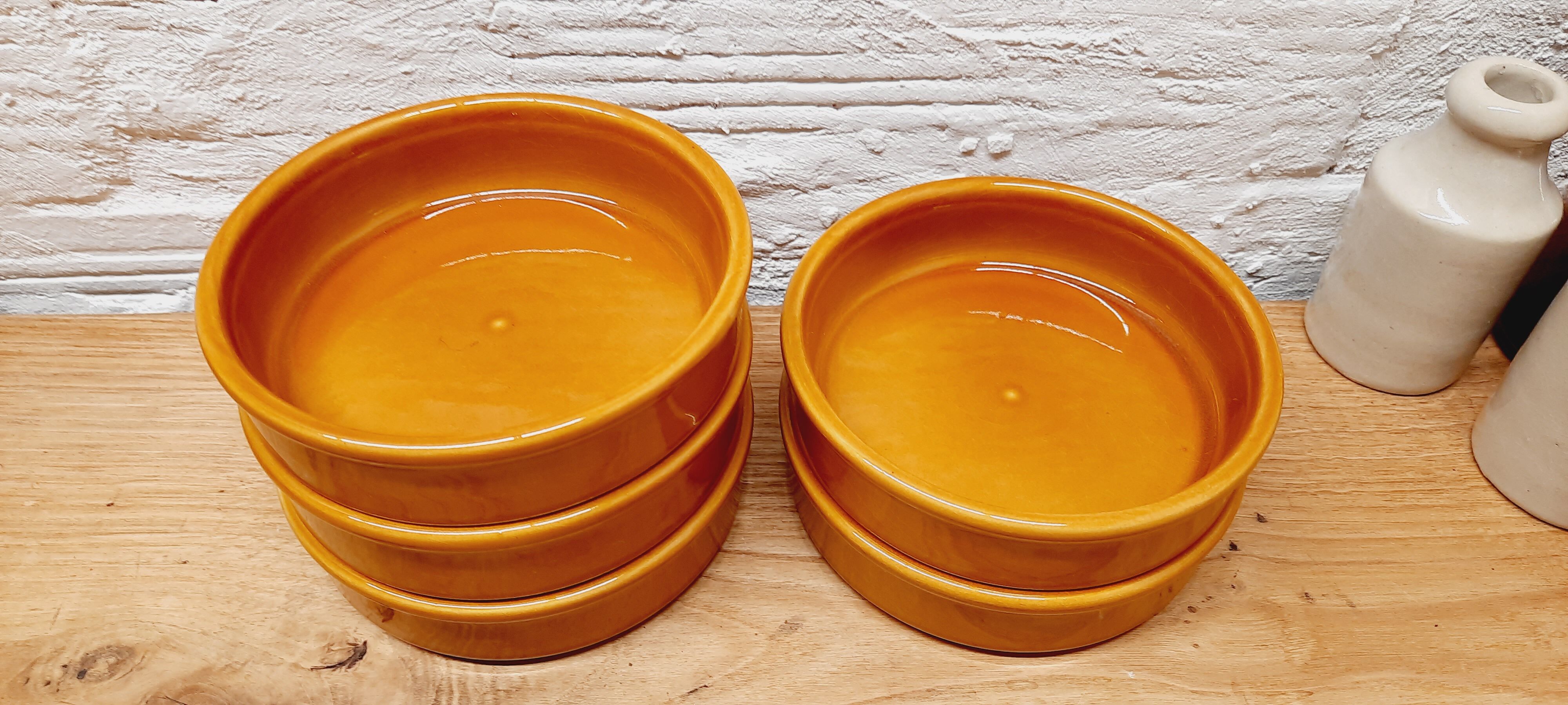 Lot 5 crème brûlée cups