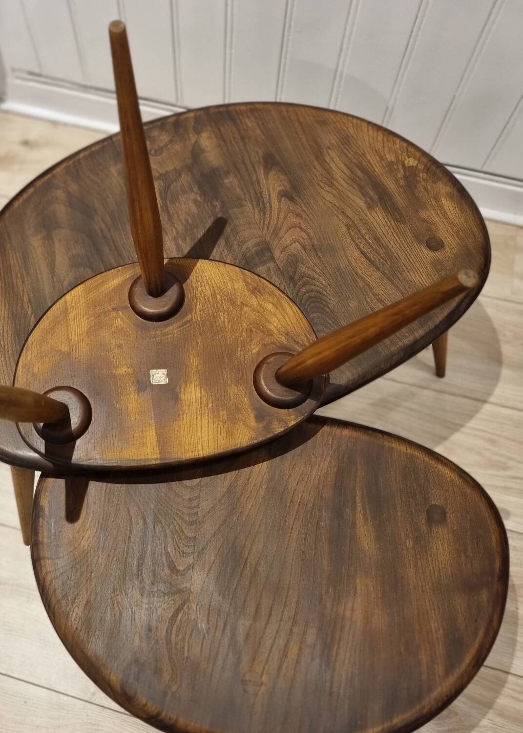 Ercol nesting coffee tables