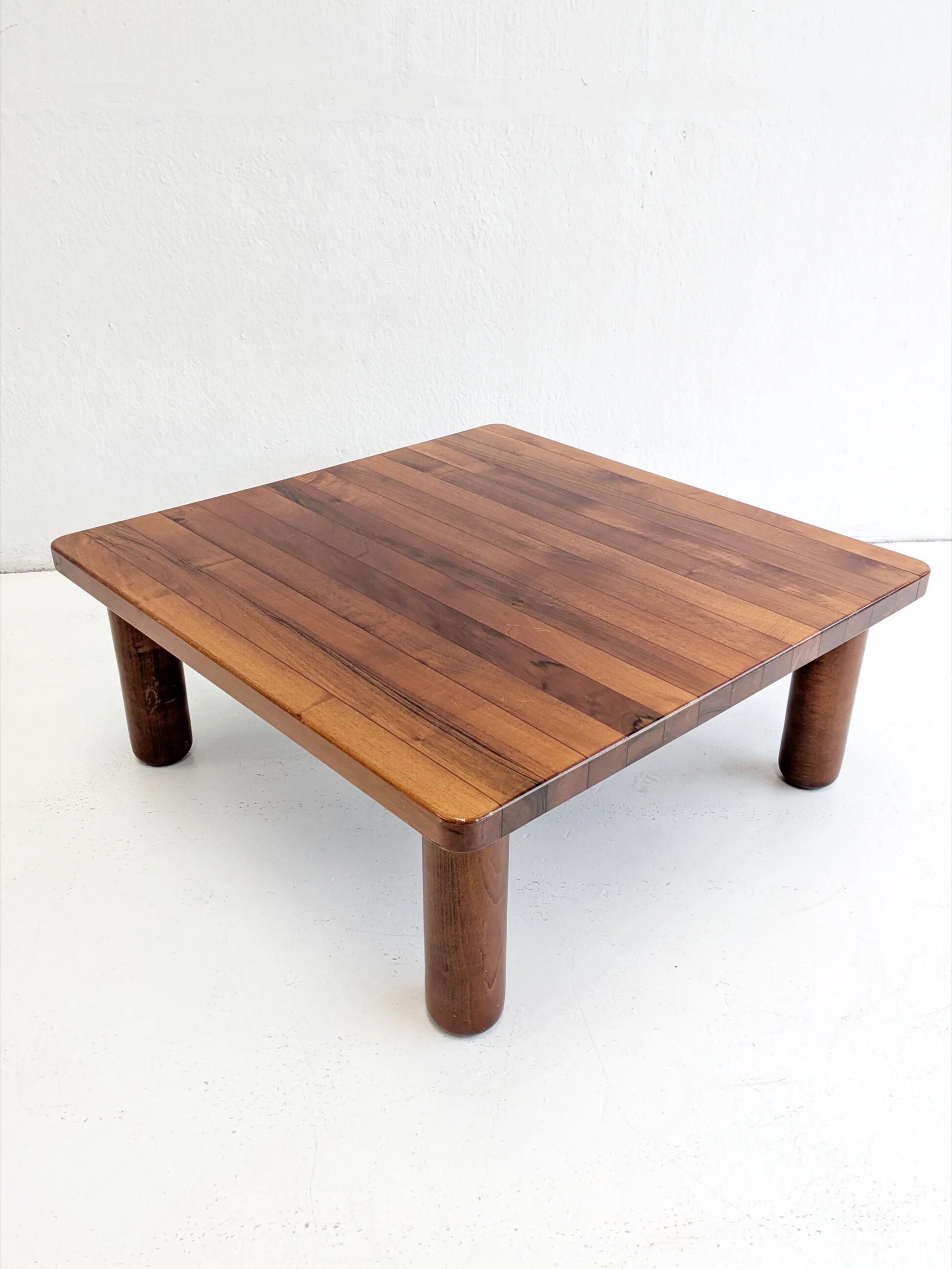 Italian walnut coffee table 1960s