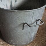 High zinc basin two garden handles