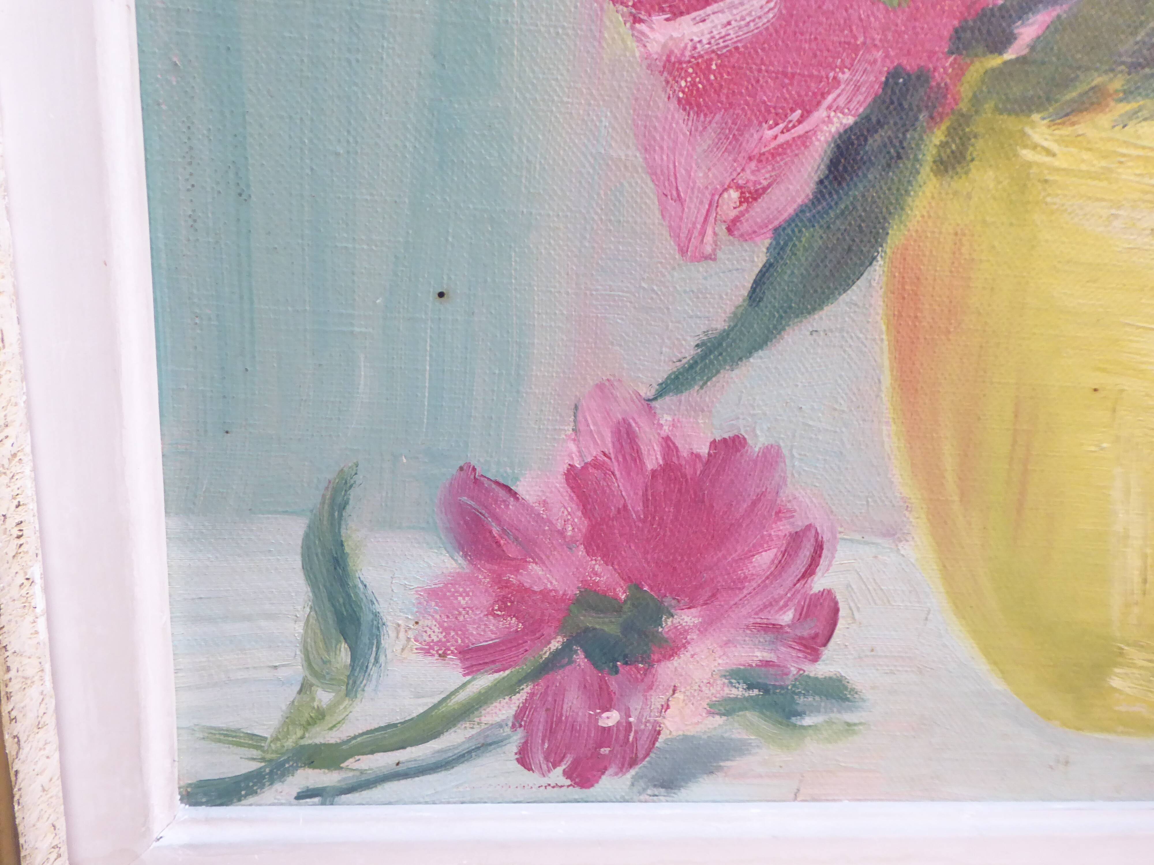 Bouquet de fleurs Huile sur toile