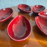 Ramequins en faïence de Charolles, années 70