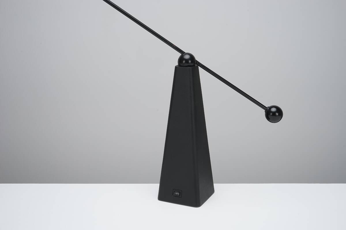 Ron Rezek Orbis table lamp for Bieffeplast circa 1980