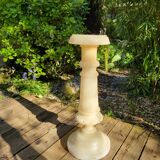 Alabaster pedestal column, 19th century