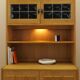 Henning Kjærnulf Oak Bookcase with Glass Doors, Danish 1960s