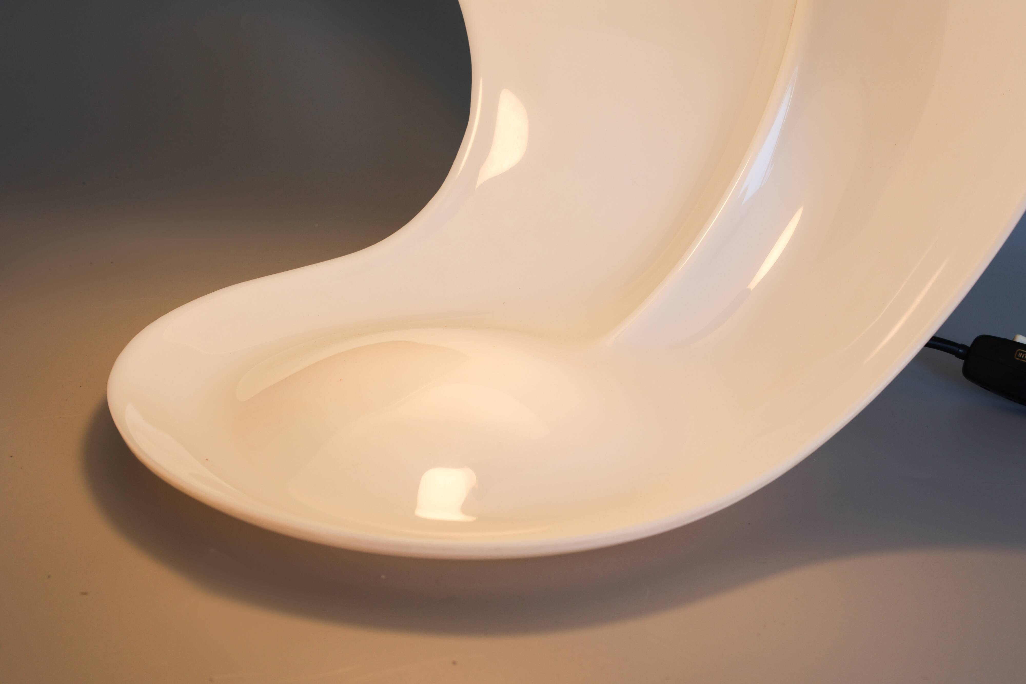 Lampe Elio Martinelli Foglia pour Martinelli Luce, années 1970.