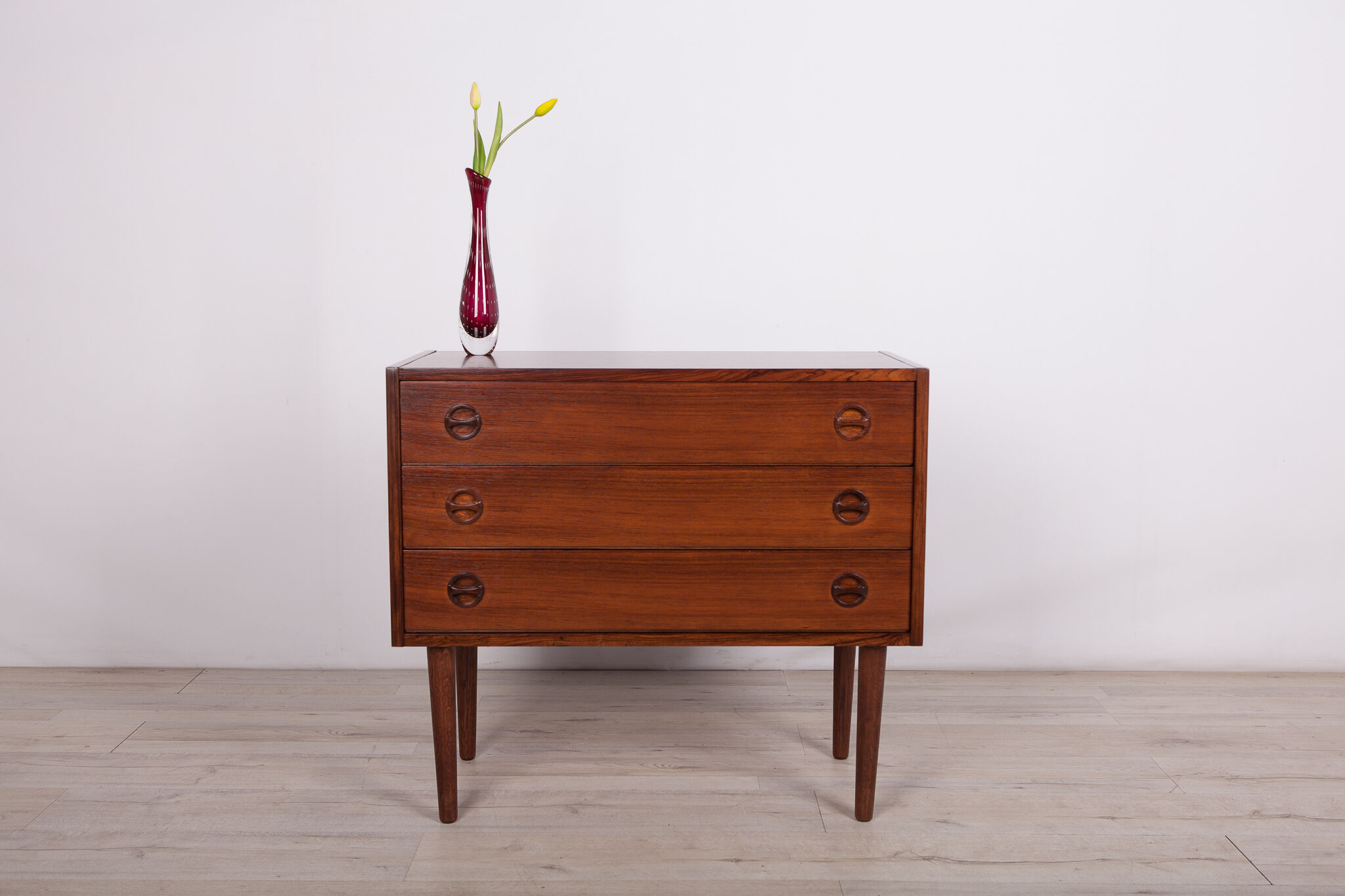 Commode danoise en palissandre du milieu du siècle, années 1960
