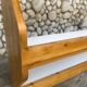Wall-mounted pine sideboard by Charlotte Perriand from Les Arcs 1800, circa 1970.