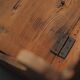 Larch and solid pine storage bench, Folk Art, Savoy, 1950