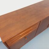 Vintage Swiss Teak Scandinavian style sideboard in teak from the 60s