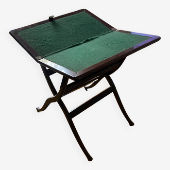 Old folding games table (1900)