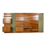 Système mural modulable teck scandinave années 60'