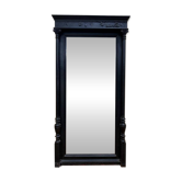 Miroir époque Napoléon III en bois noirci