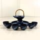 Pottery tea set Unica 1980’s