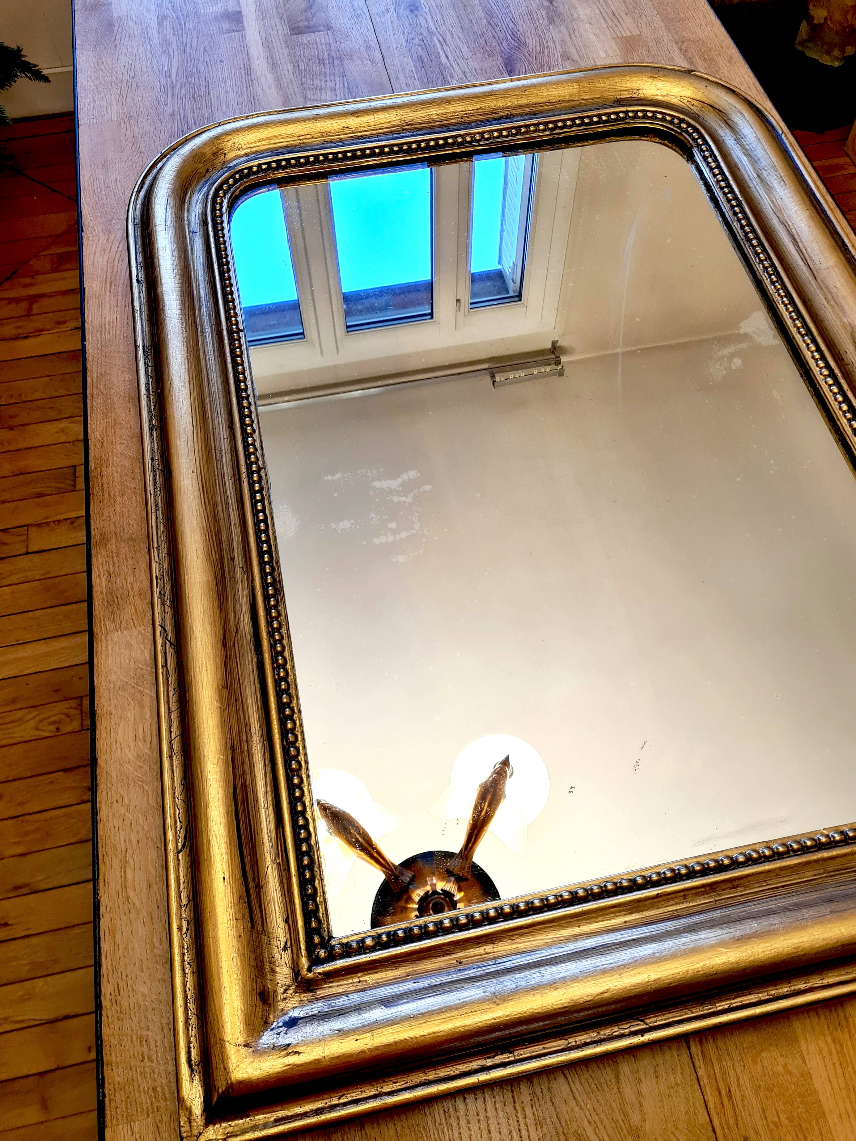 Antique Louis-Philippe mirror "Melchiore"