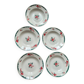 Set of 5 soup plates FB 62