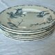 6 “Oxford” ironstone dessert plates from Choisy le Roi