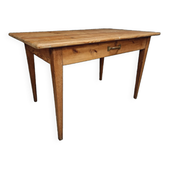 Antique rural table dining table desk table 78 x 132 cm