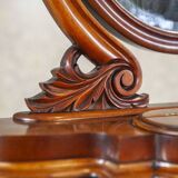 Early 20th Century Adjustable Mirror with Storage Compartment, 1890s