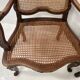 Paire de fauteuils de style Régence en bois naturel XIX siècle