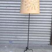 Lampadaire en fer forgé 1950