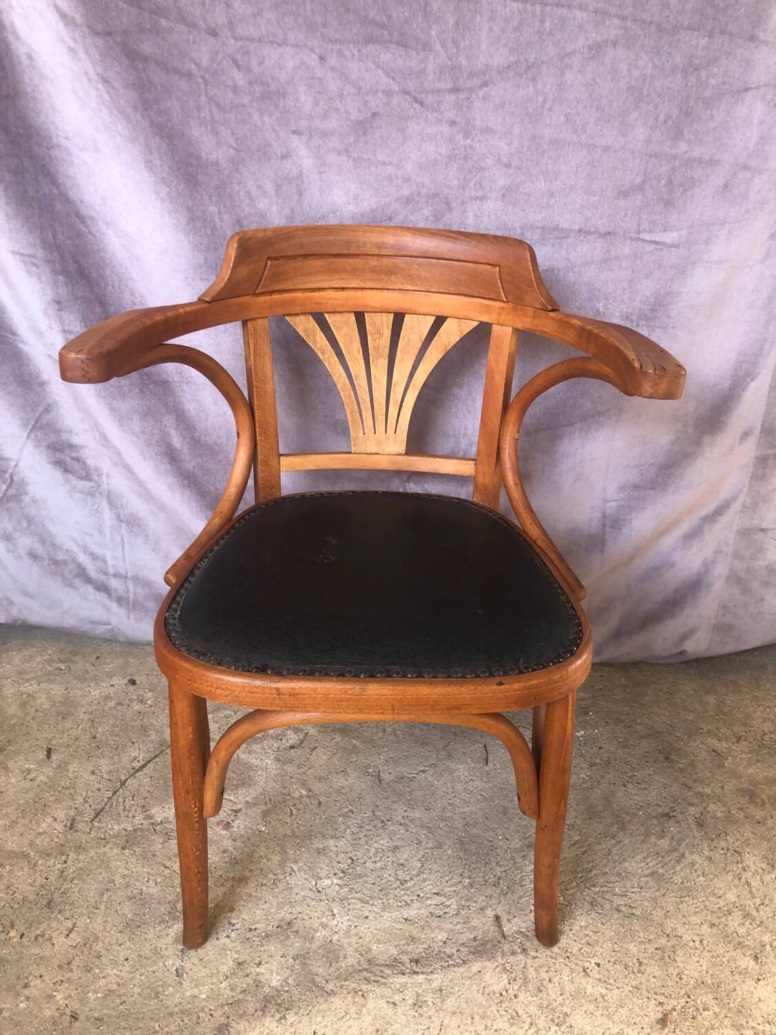 Beech office chair